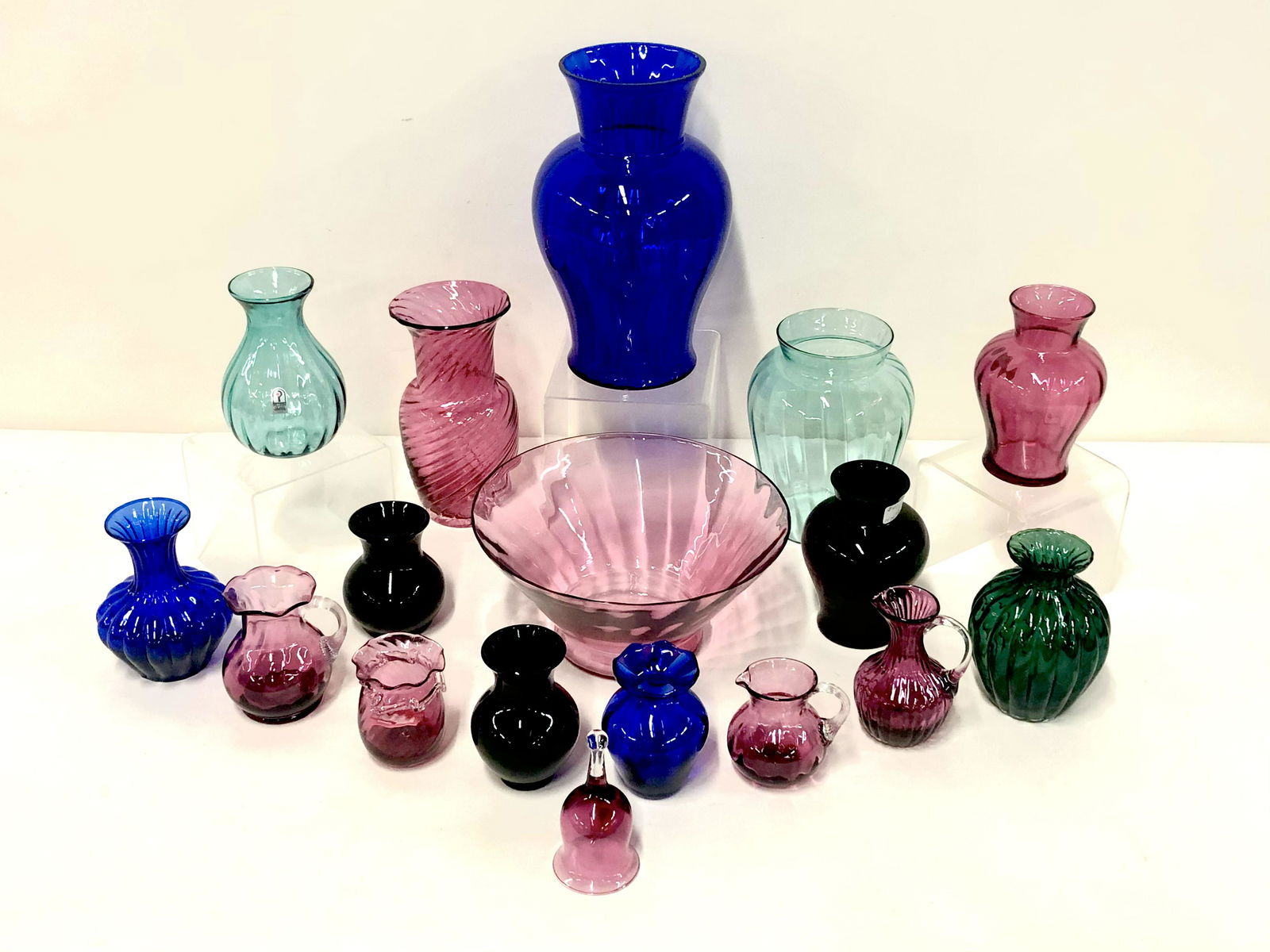 17 Pcs Glassware Incl Pilgrim (1 of 12)