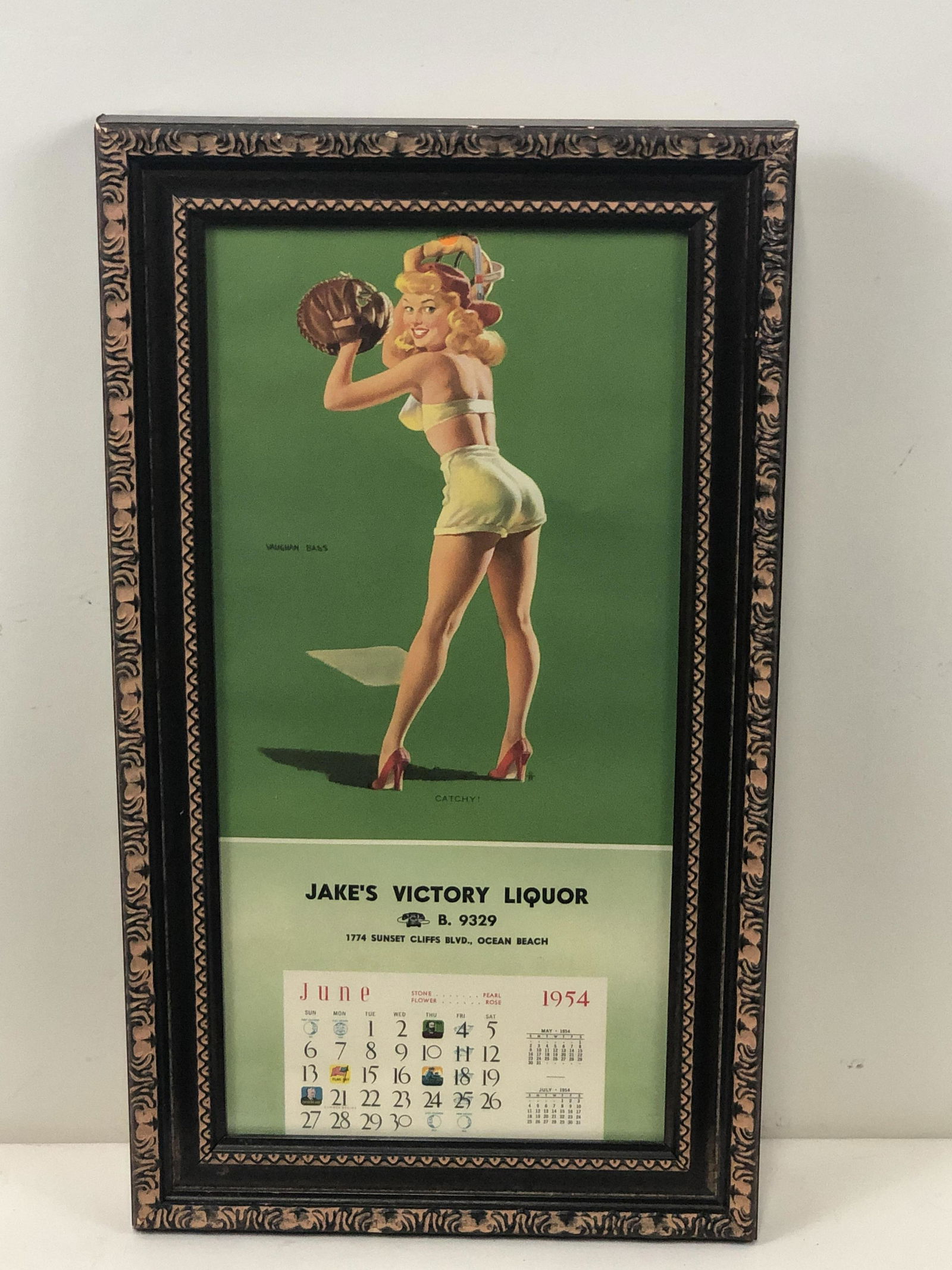 1954 Pin-up Calendar (1 of 3)