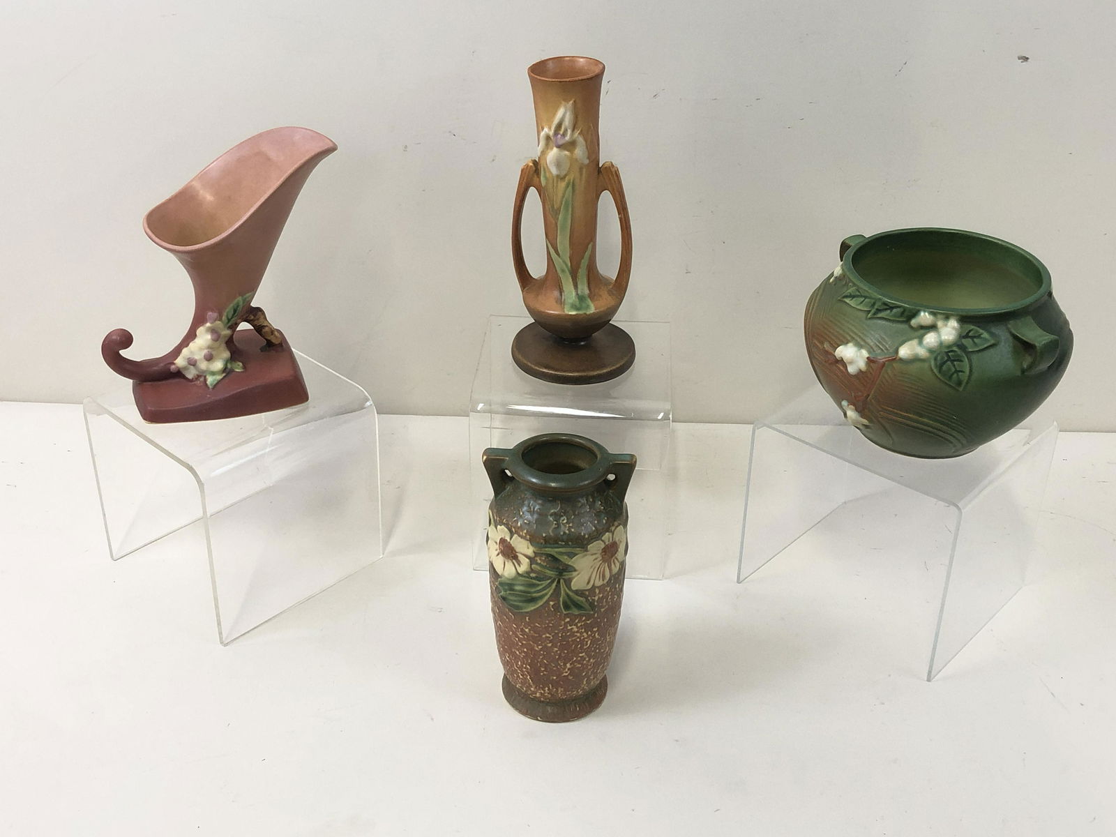 4 Pcs Roseville Pottery (1 of 9)