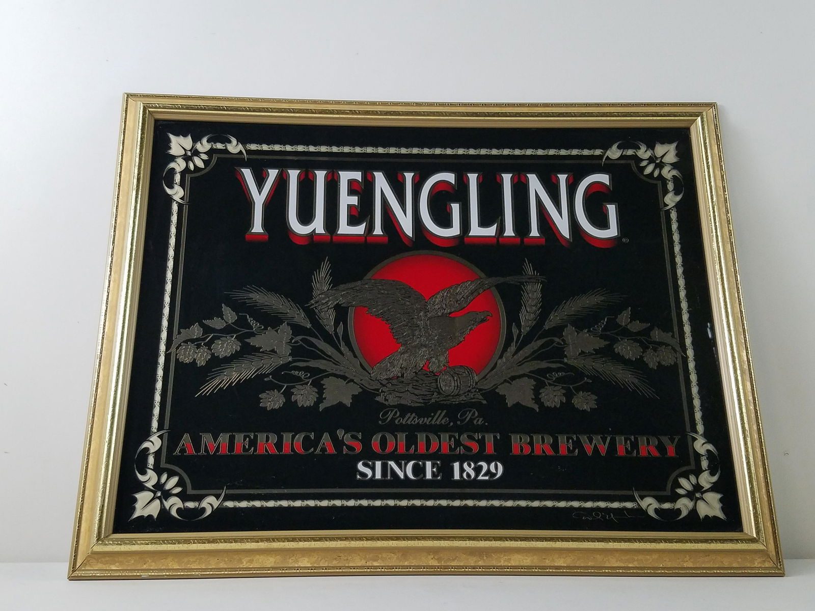 Yuengling Mirrored Sign (1 of 1)