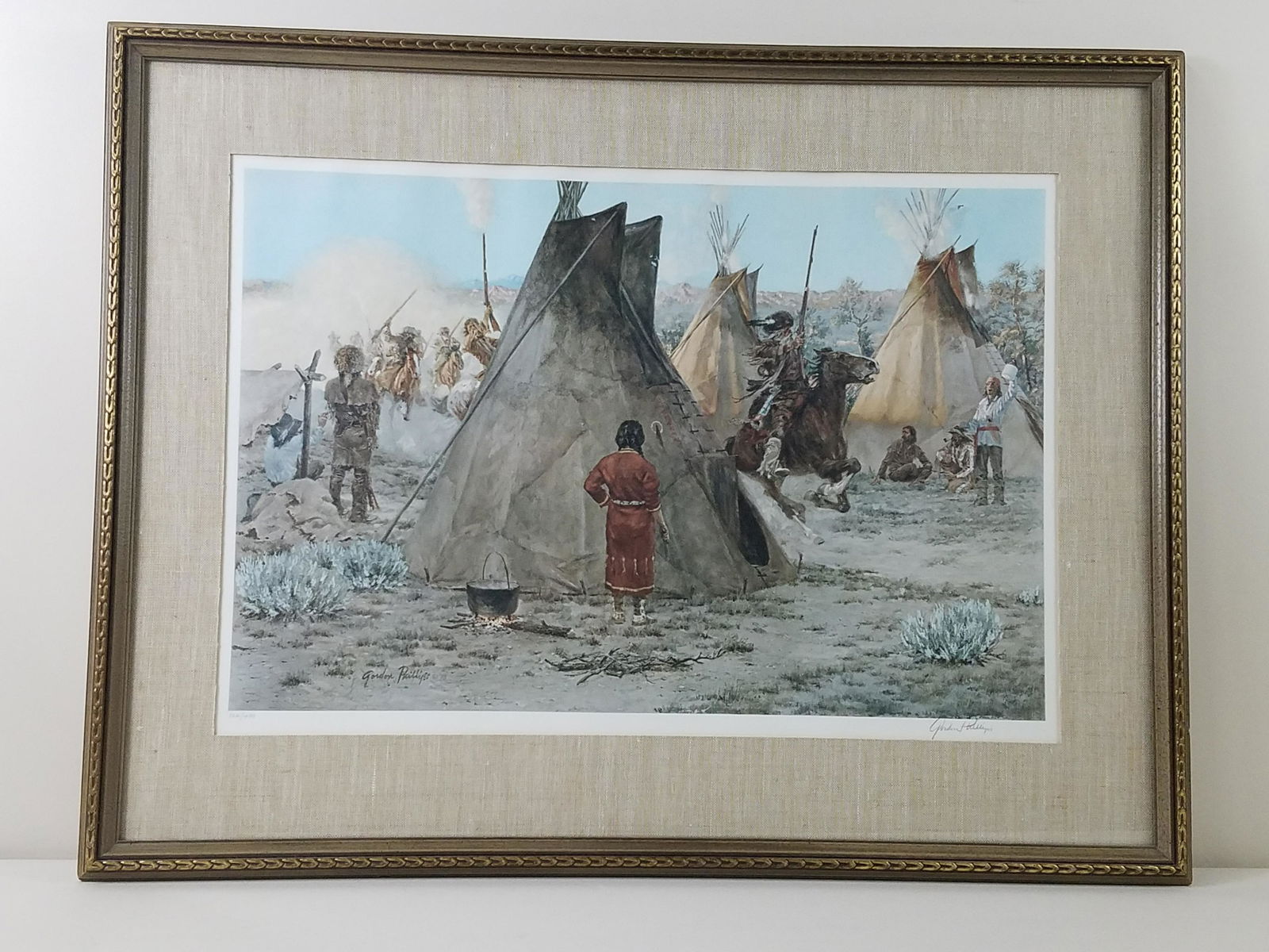 Gordon Phillips Native American Print (1 of 3)