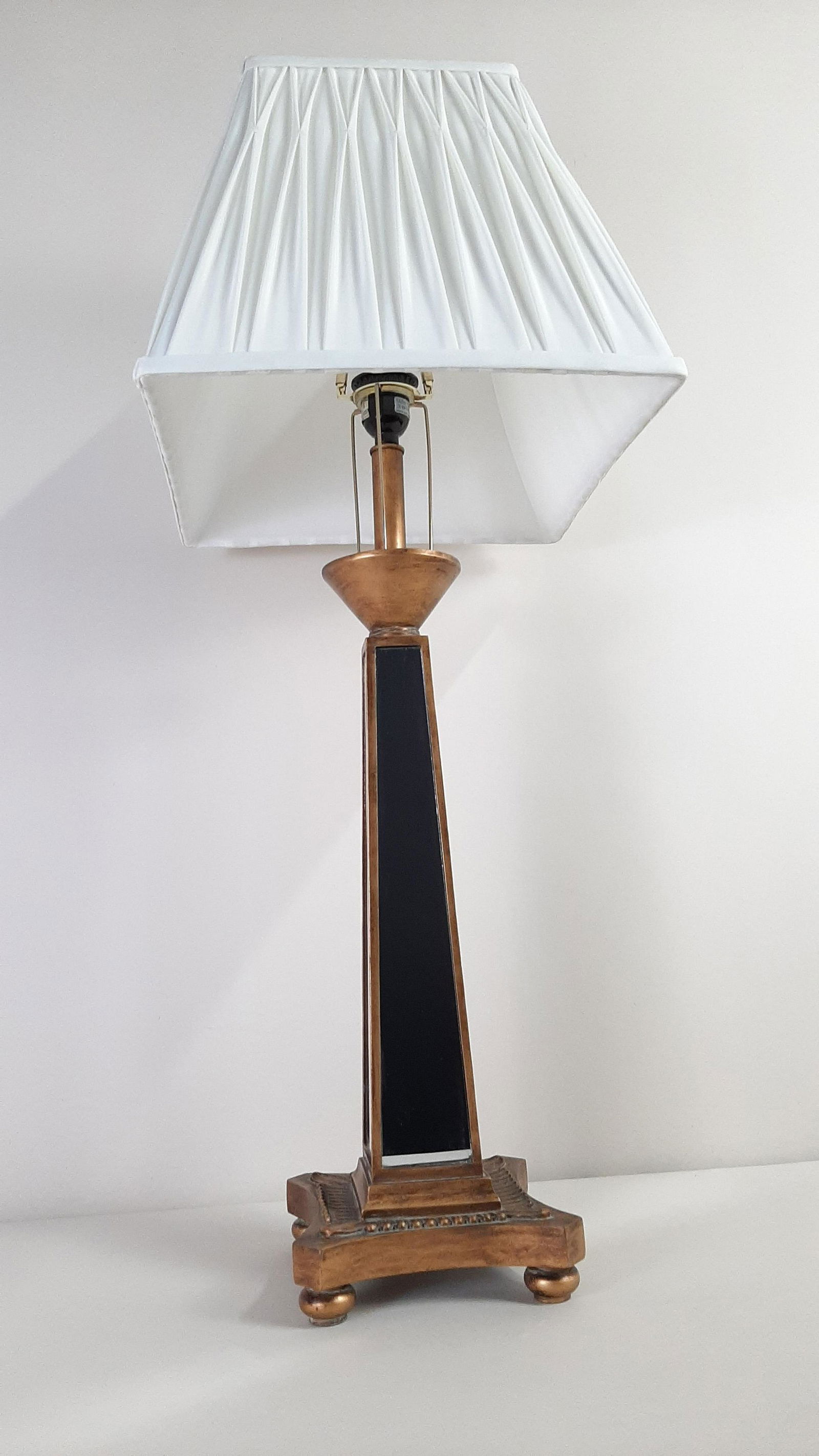 Mirror Paneled Table Lamp (1 of 2)