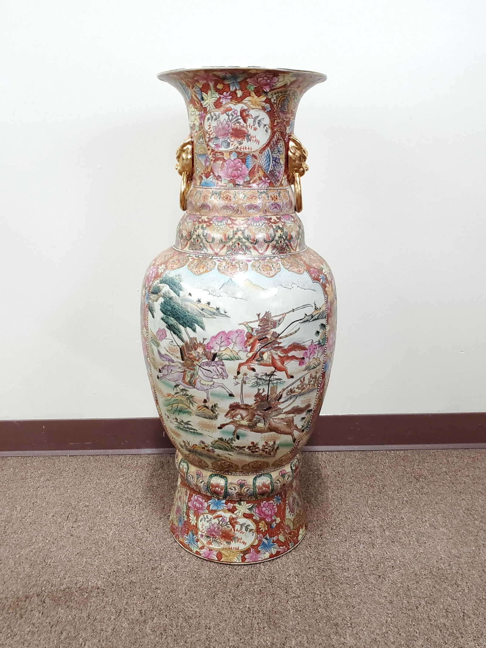 Satsuma Floor Vase (1 of 4)