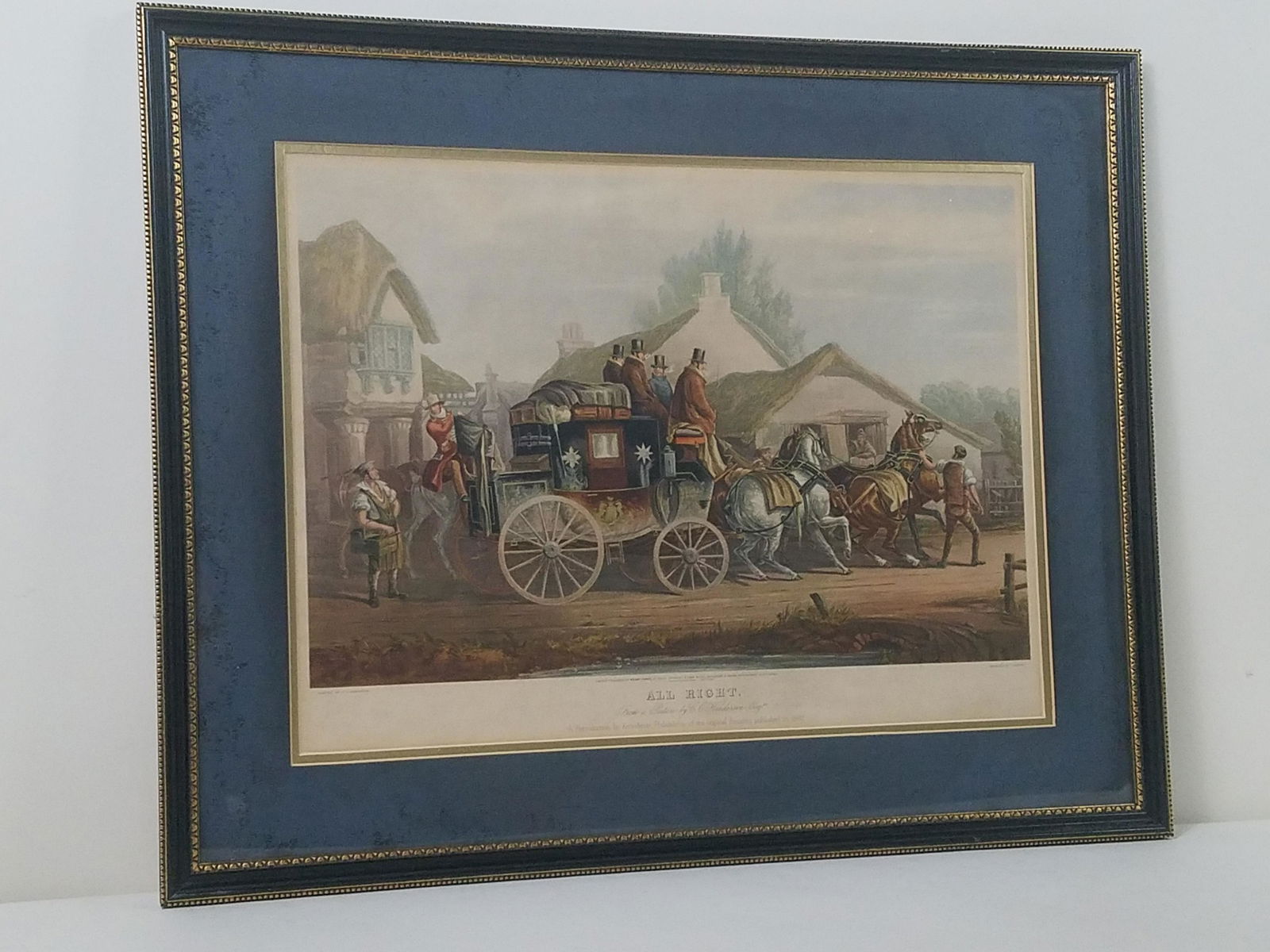 John Harris aft. C. Anderson "All Right" Coaching Print (1 of 4)