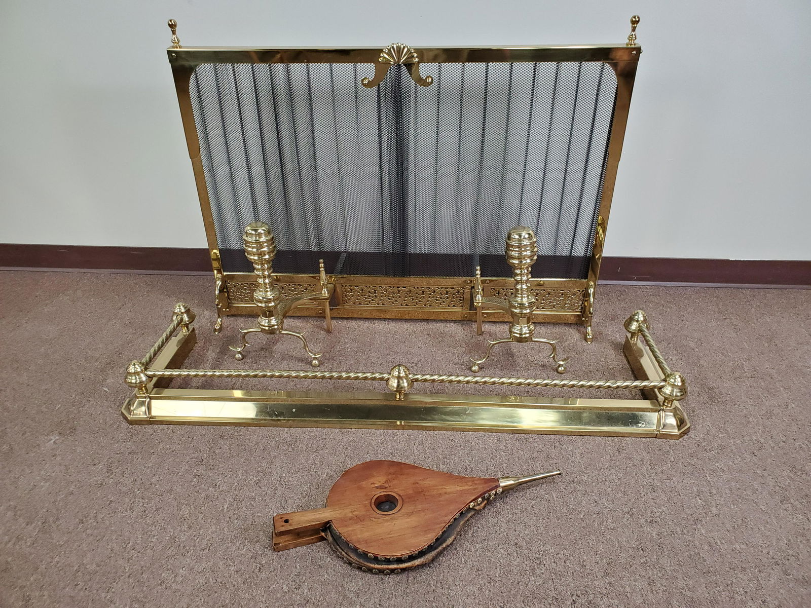 5 Pc Fire Place Set (1 of 5)