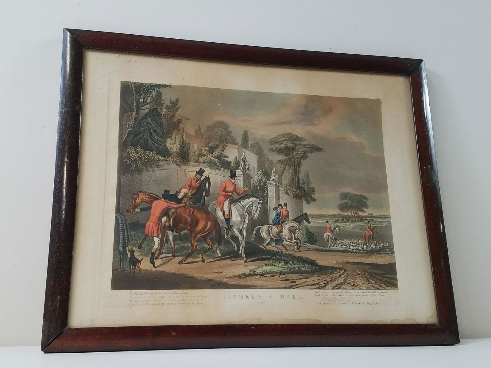 6 Antique Bachelor Hall Prints (1 of 6)