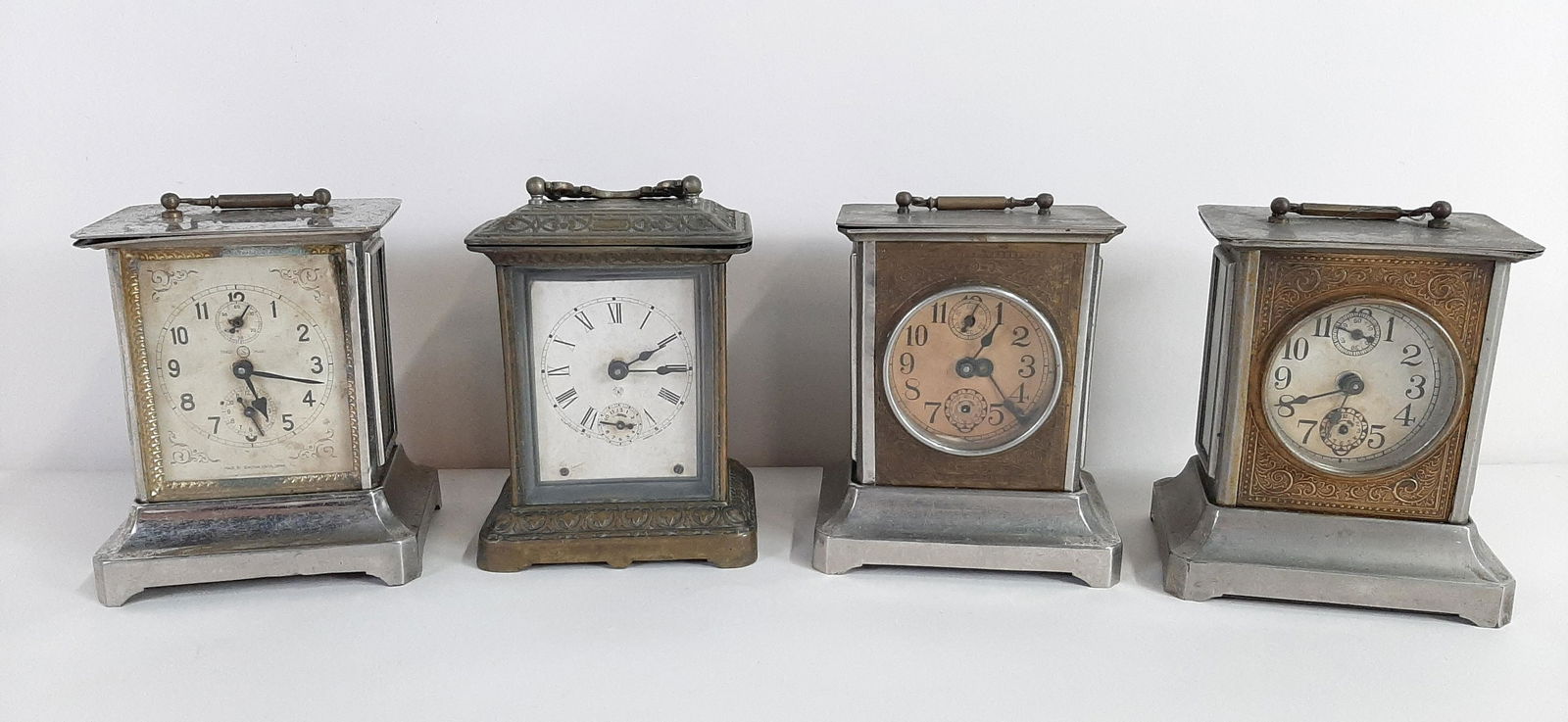 4 Antique Alarm Clocks (1 of 16)
