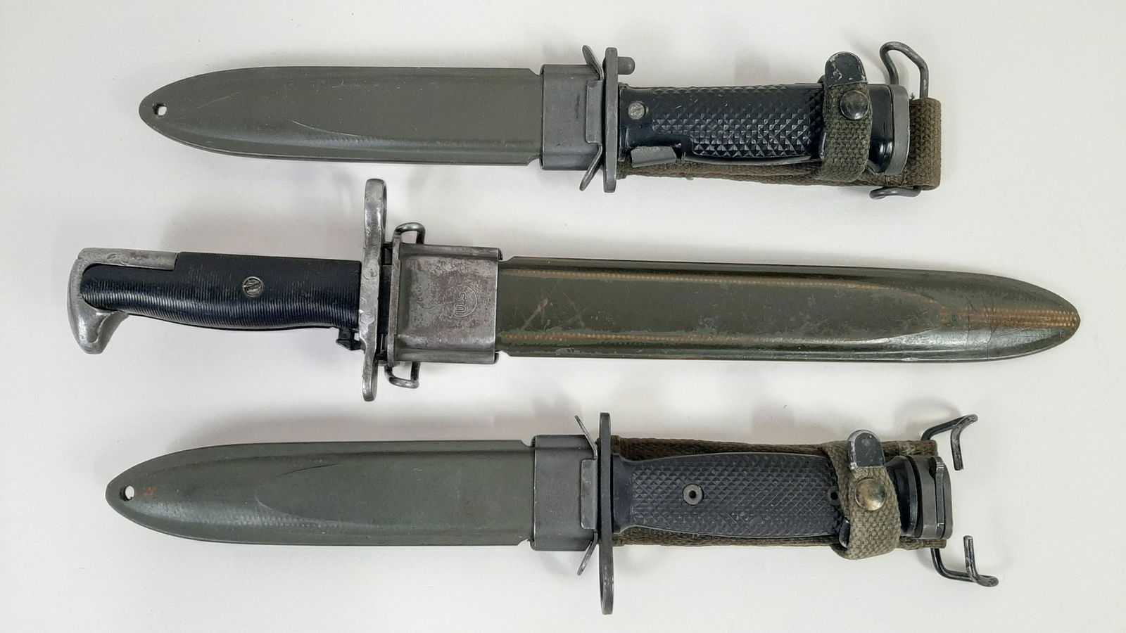 3 M1 Garand Bayonets incl. 1942 M1 (1 of 13)