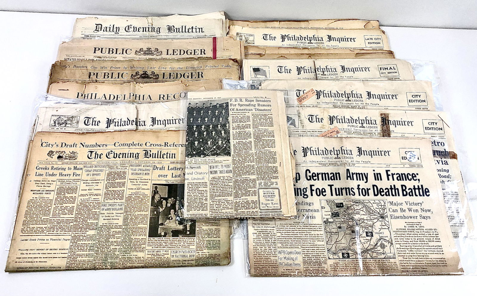 16 Philadelphia Newspapers 1866-1944 (1 of 5)