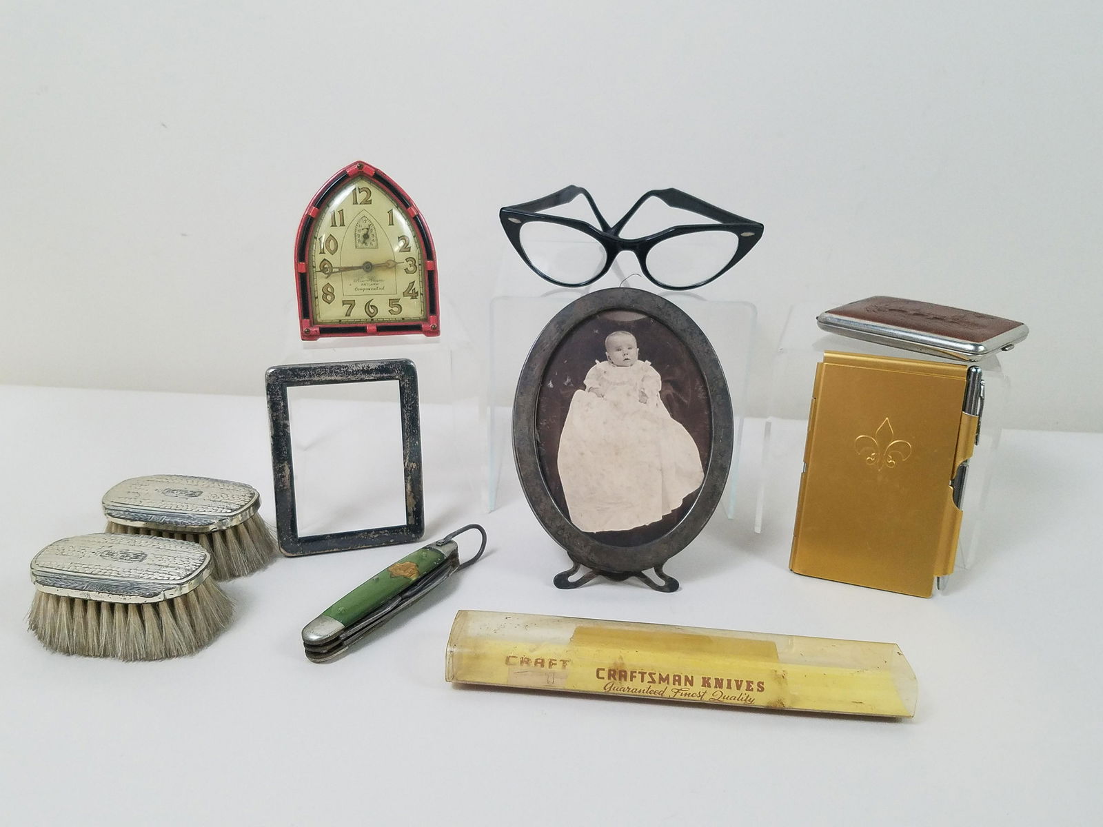 10 Pcs Desk Items incl Sterling (1 of 10)