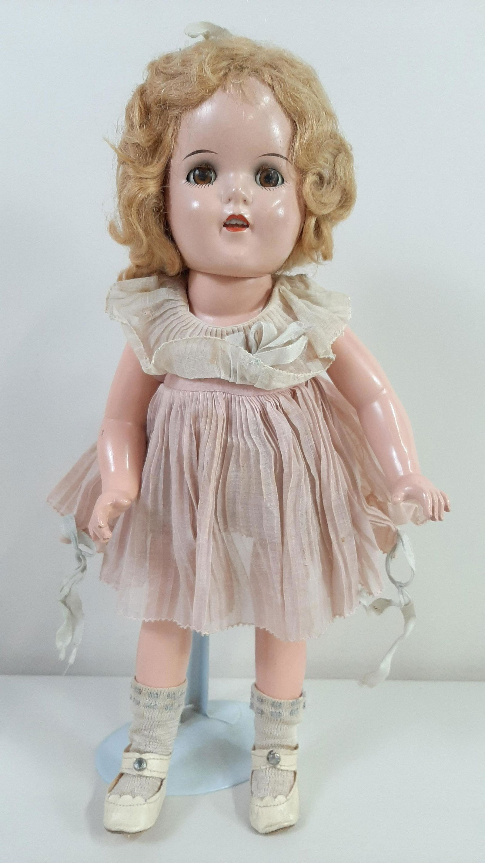 Antique Shirley Temple 14" Doll (1 of 4)