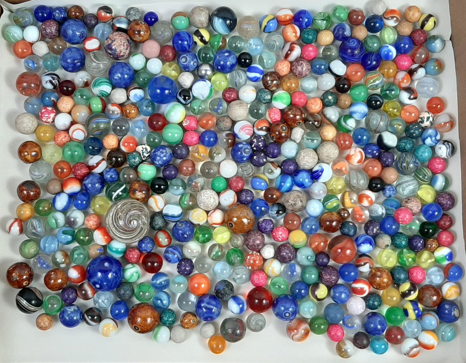Large Grouping of Vintage Marbles (1 of 1)