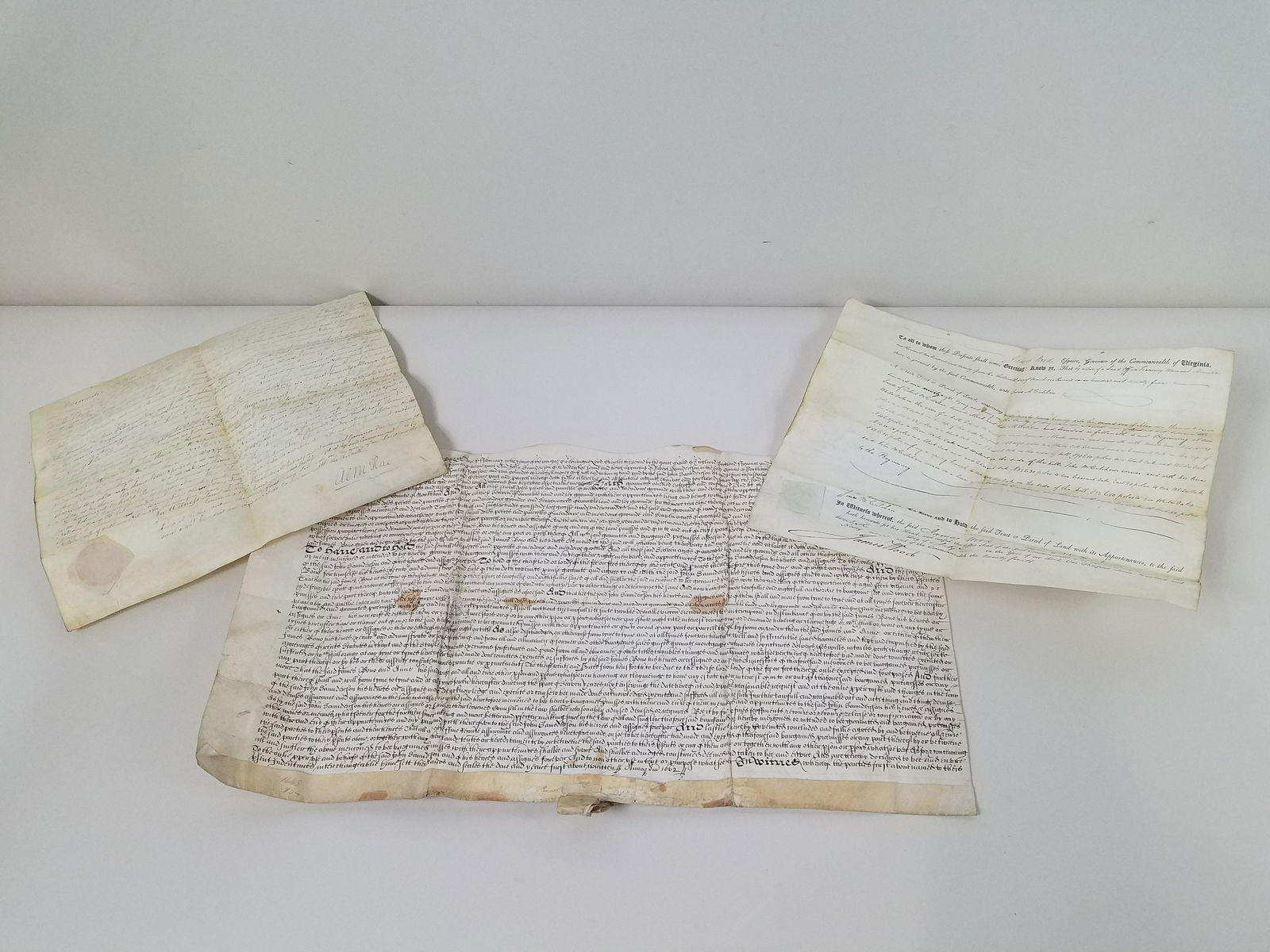 Virginia Deed and English Deed (1 of 11)