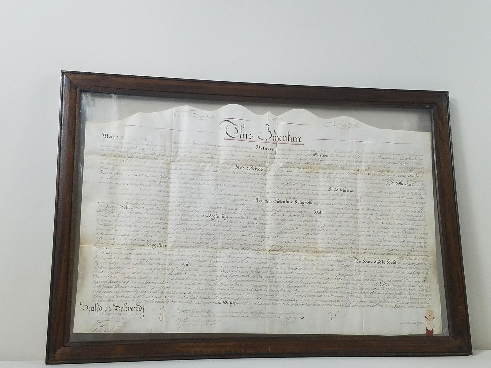 Two Deeds, Lebanon and Cumberland Counties (1 of 9)