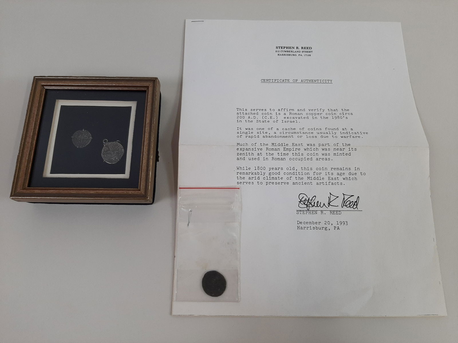 3 Antique and Ancient Coins (1 of 5)