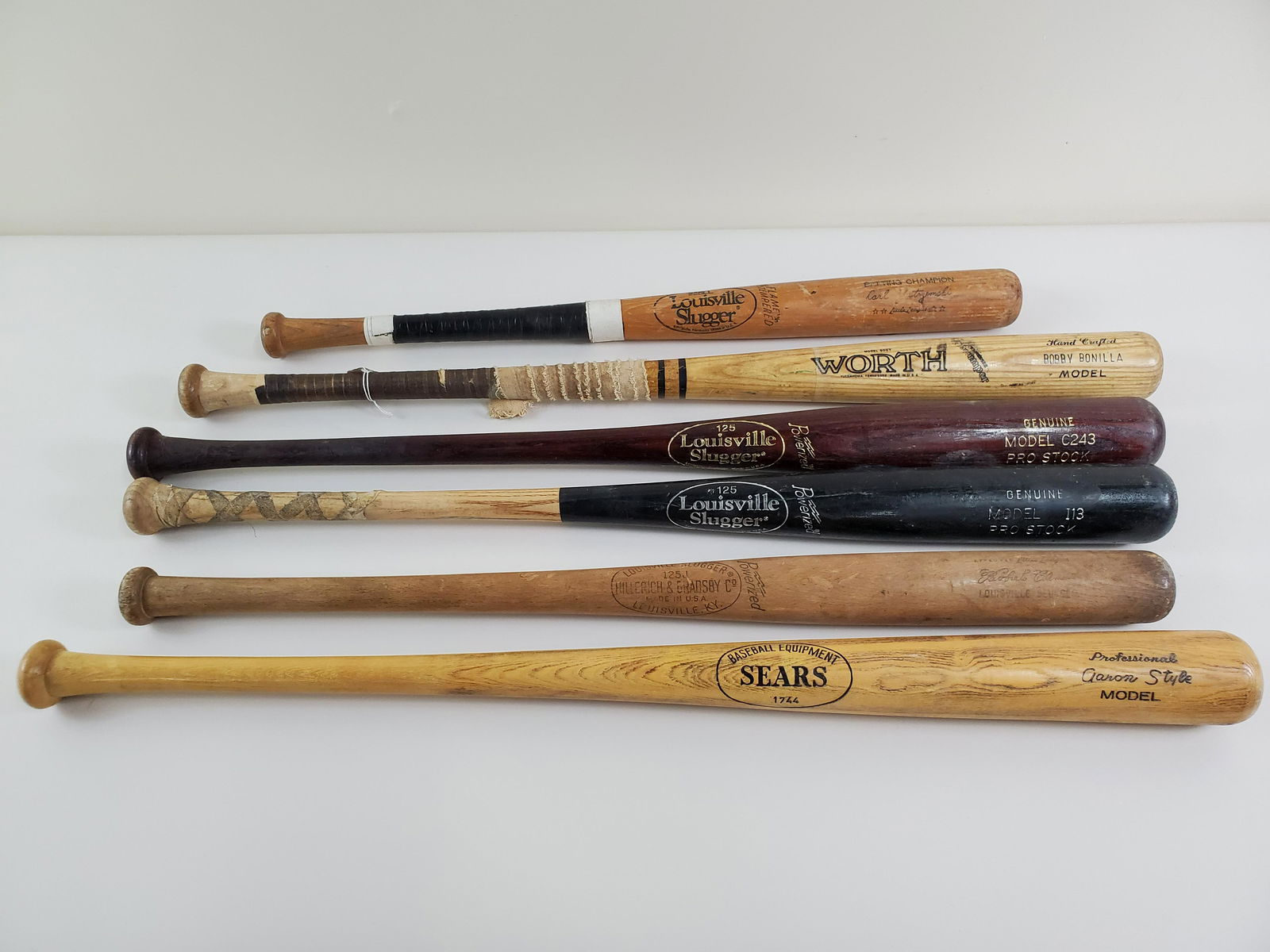6 Model Named Baseball Bats (1 of 7)