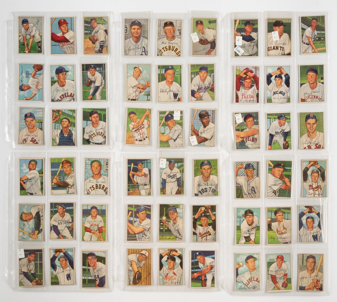 1952 Bowman Set with Hall of Fame Players (1 of 10)