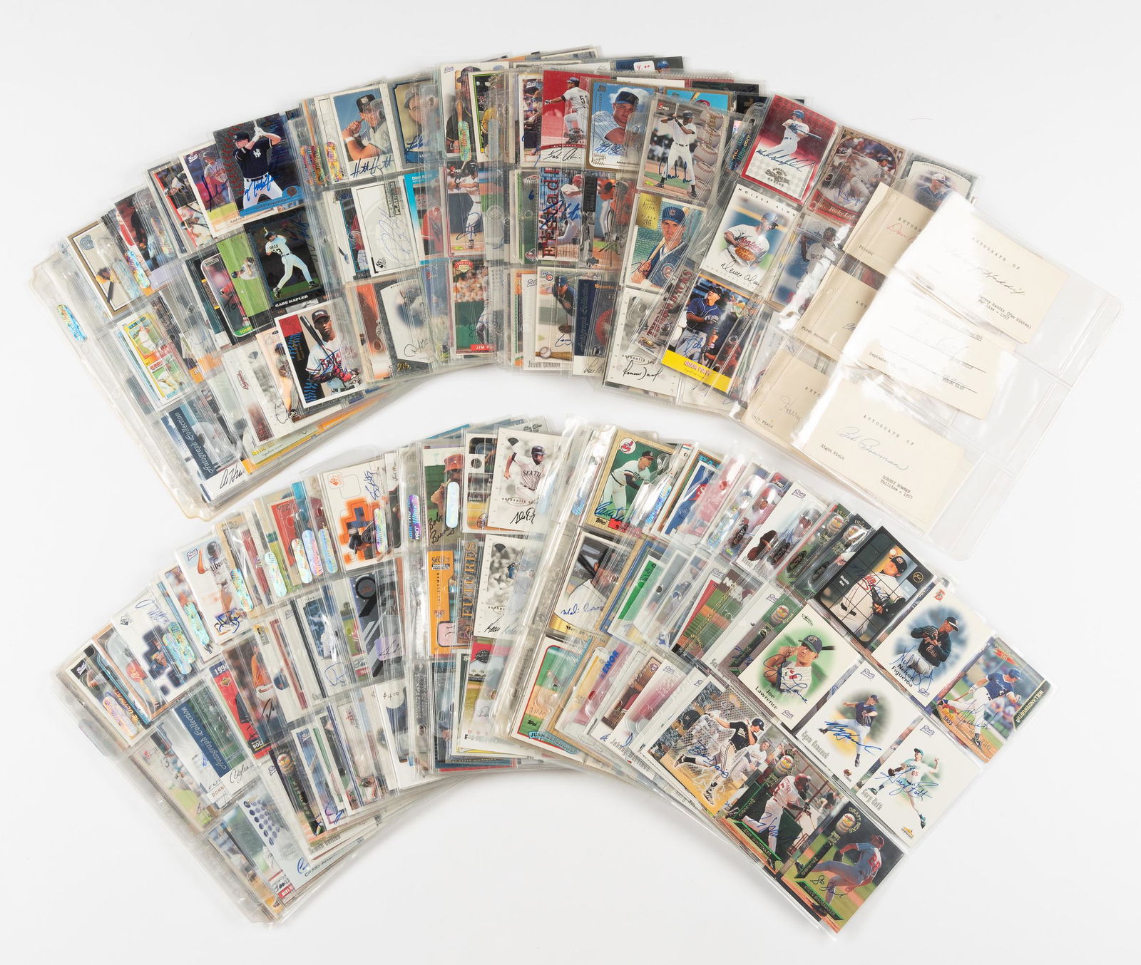 Approximately 800 Signed Modern Baseball Cards (1 of 16)