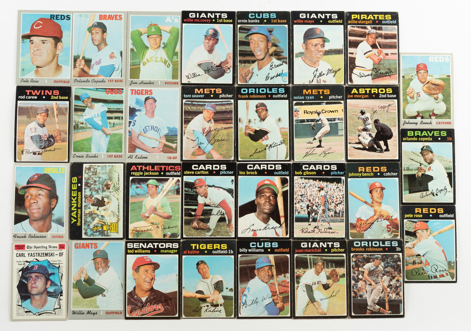Over 300 Vintage Baseball Cards (1970-1971) (1 of 3)