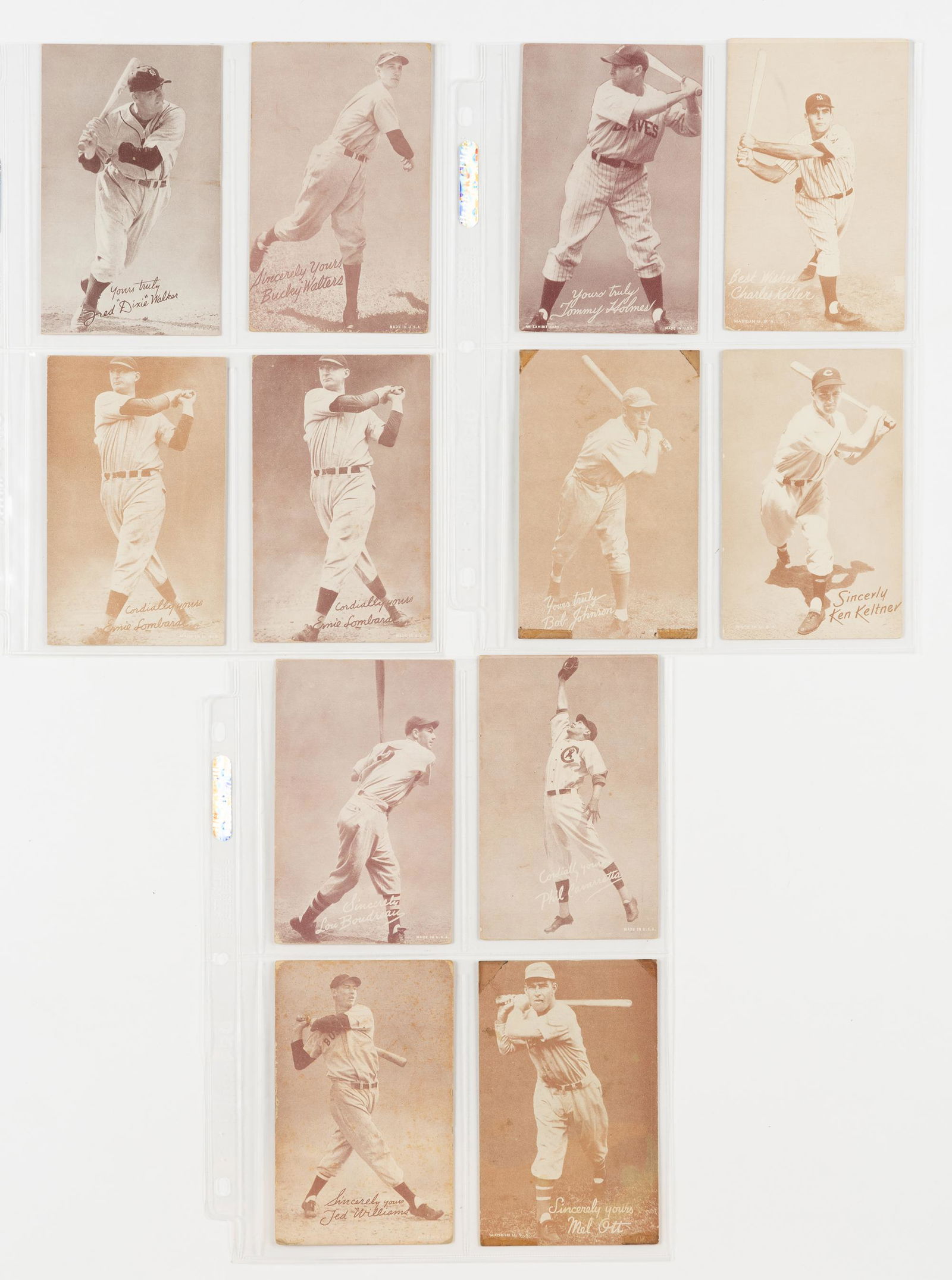 12 Salutation Exhibits (1939-1946) (1 of 3)