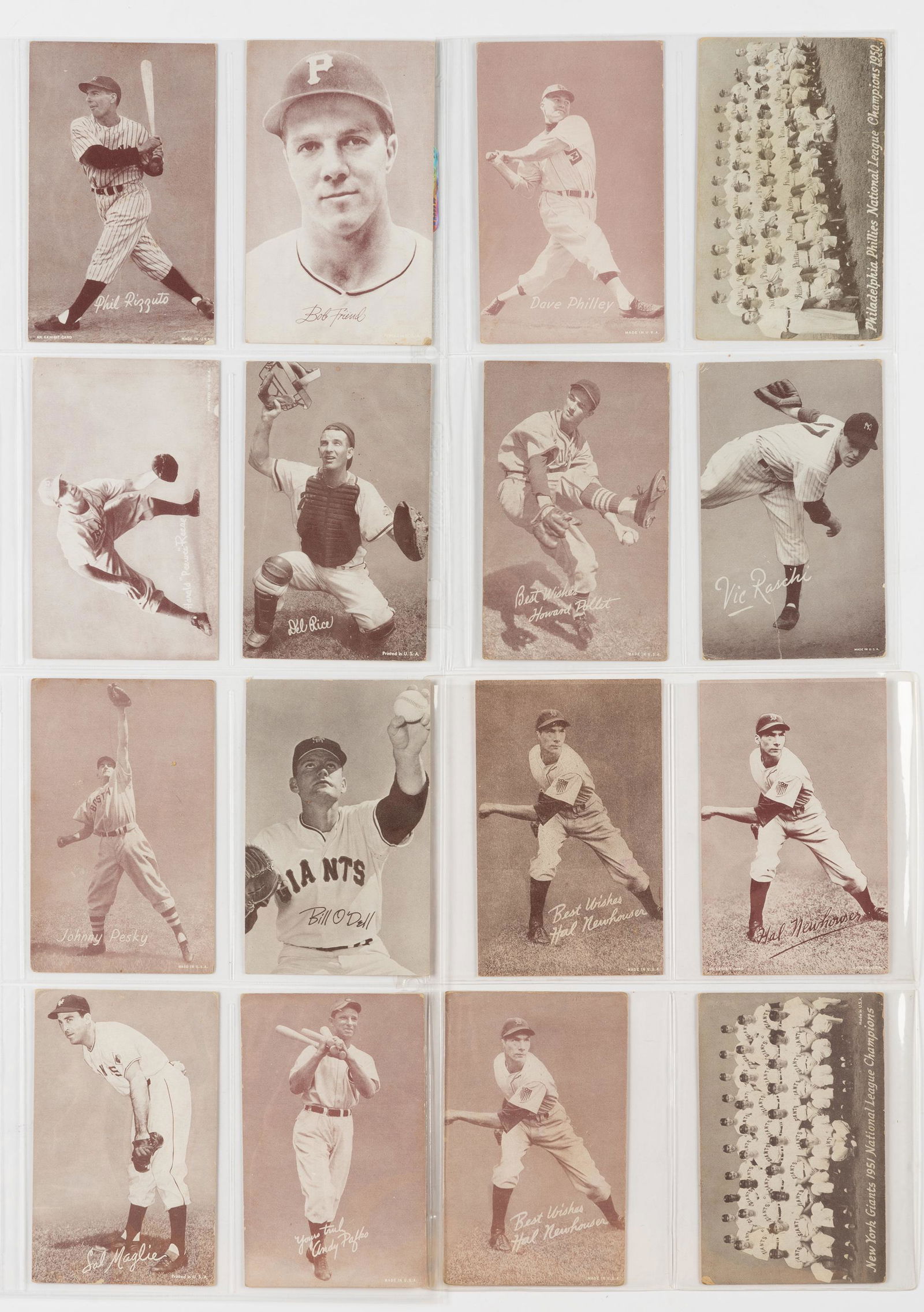 16 Salutation Exhibits (1939-1966) (1 of 4)