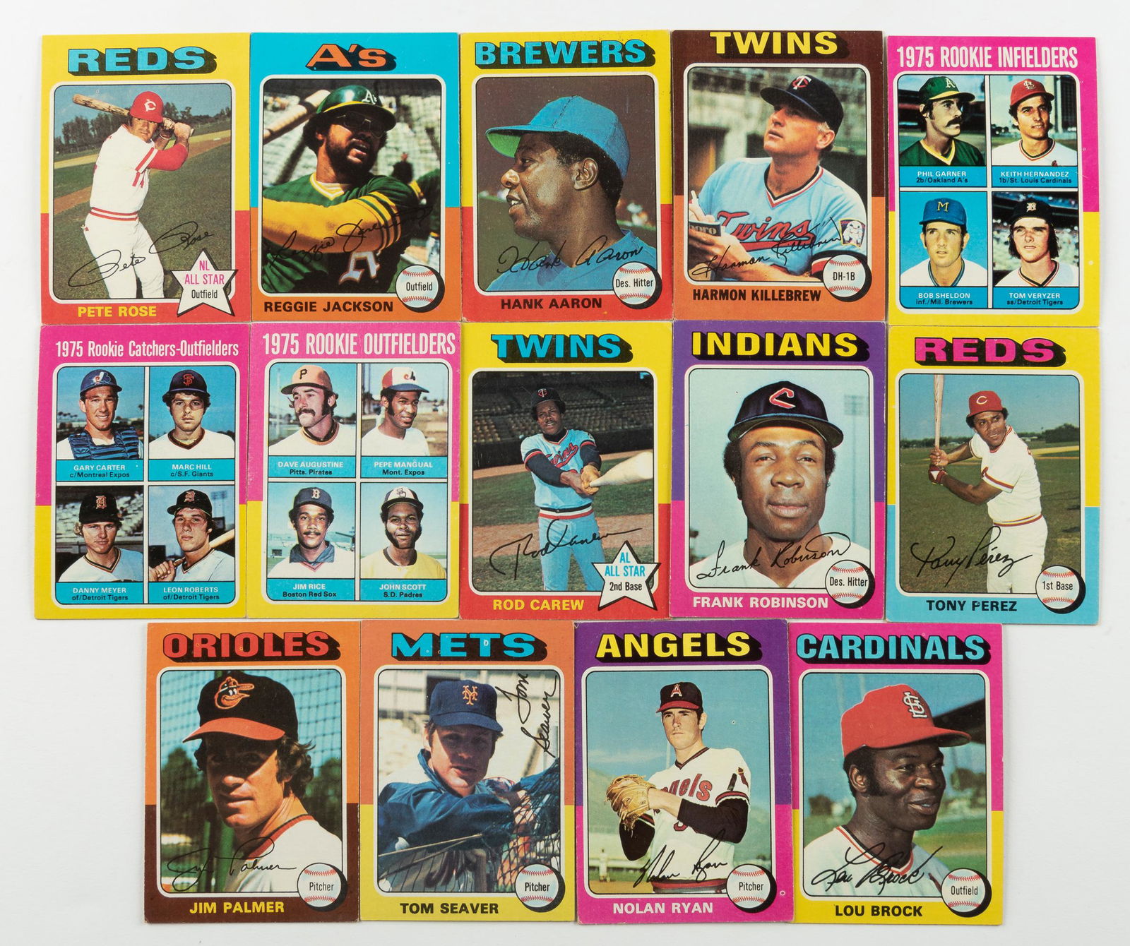 Over 400 1975 Topps Baseball Cards (1 of 4)