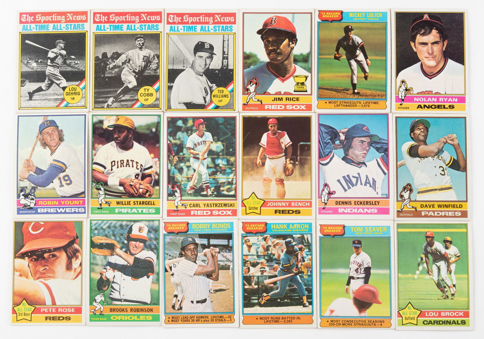 Over 400 1976 Topps Baseball Cards (1 of 3)