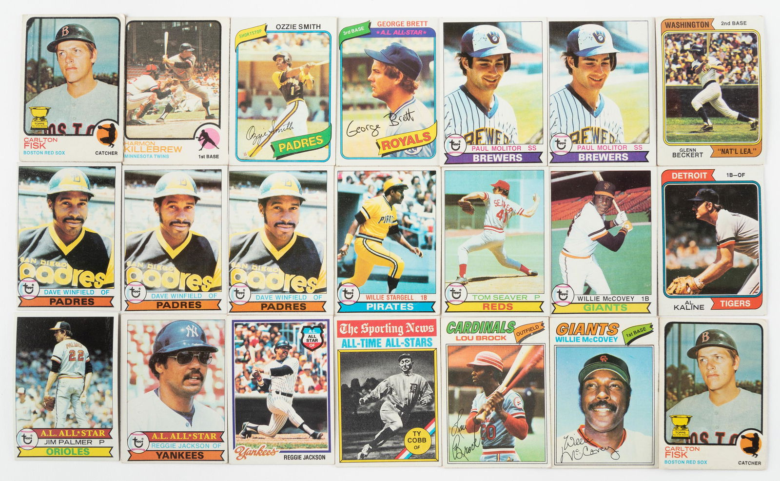 Over 300 Topps Baseball Cards 1960-1980 (1 of 4)