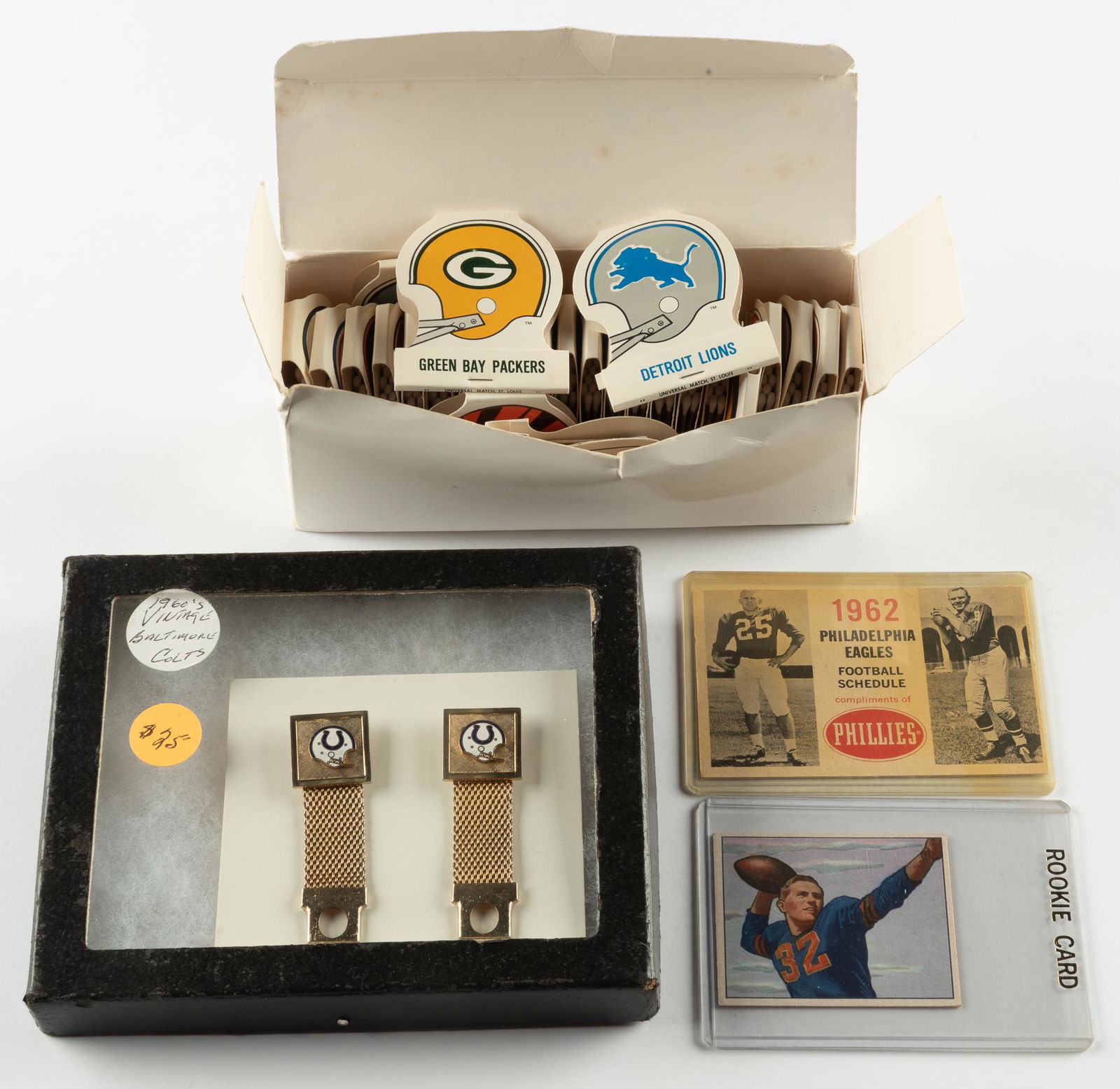 Group of Football Items (1 of 4)