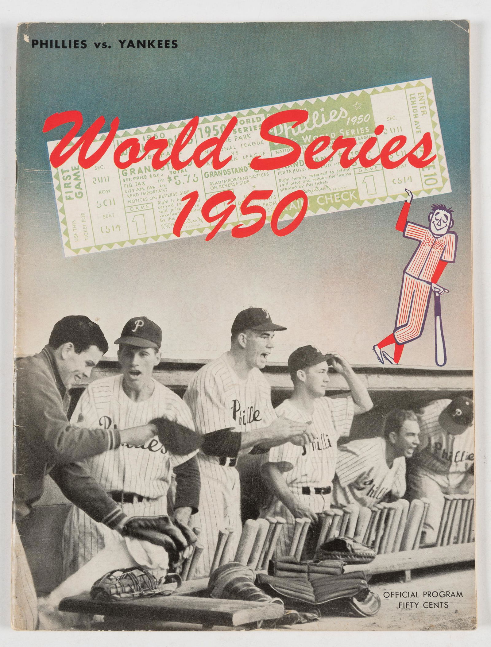 1950 World Series Program (1 of 2)