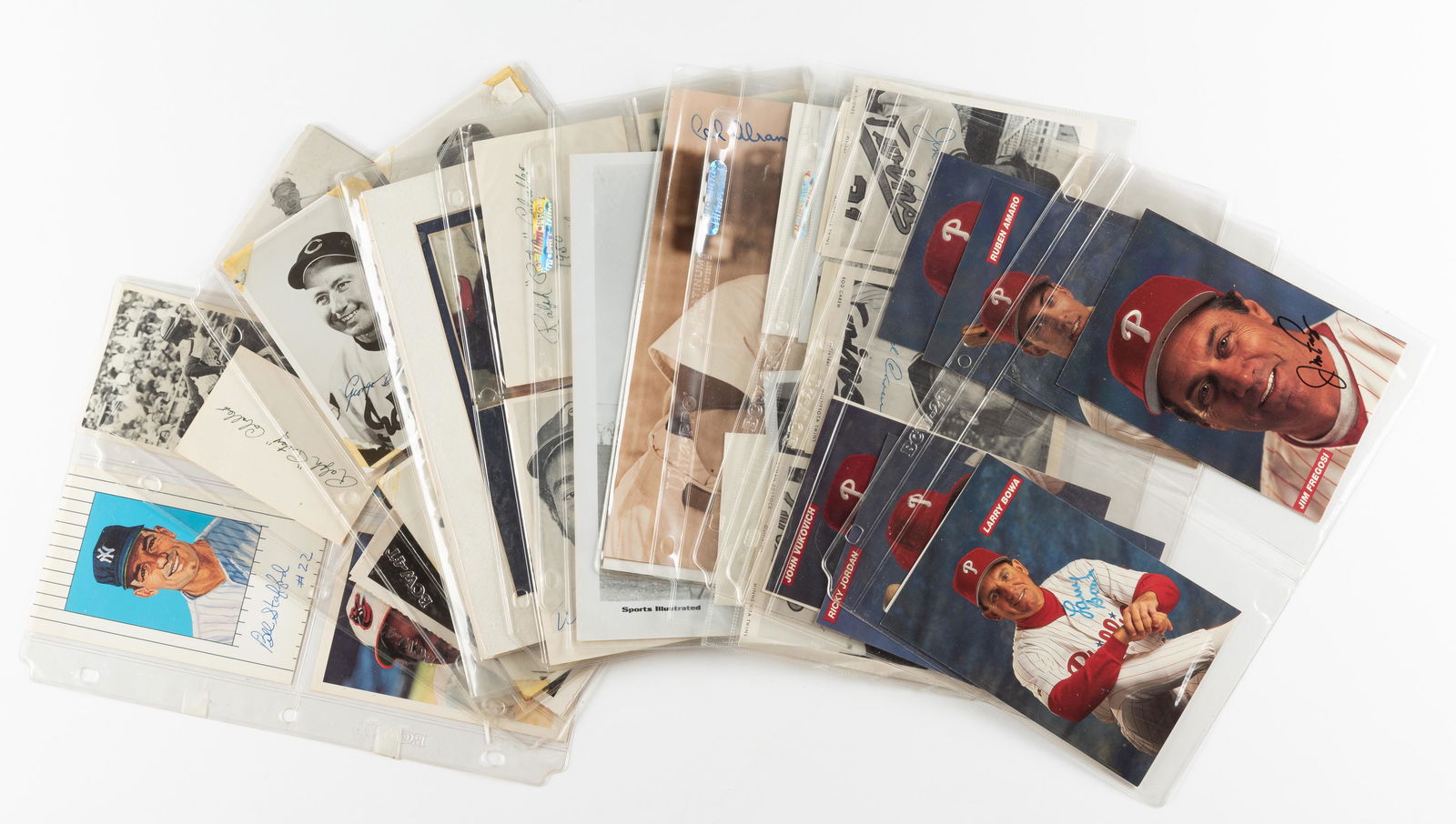 40 Autographed Baseball Items (1 of 4)