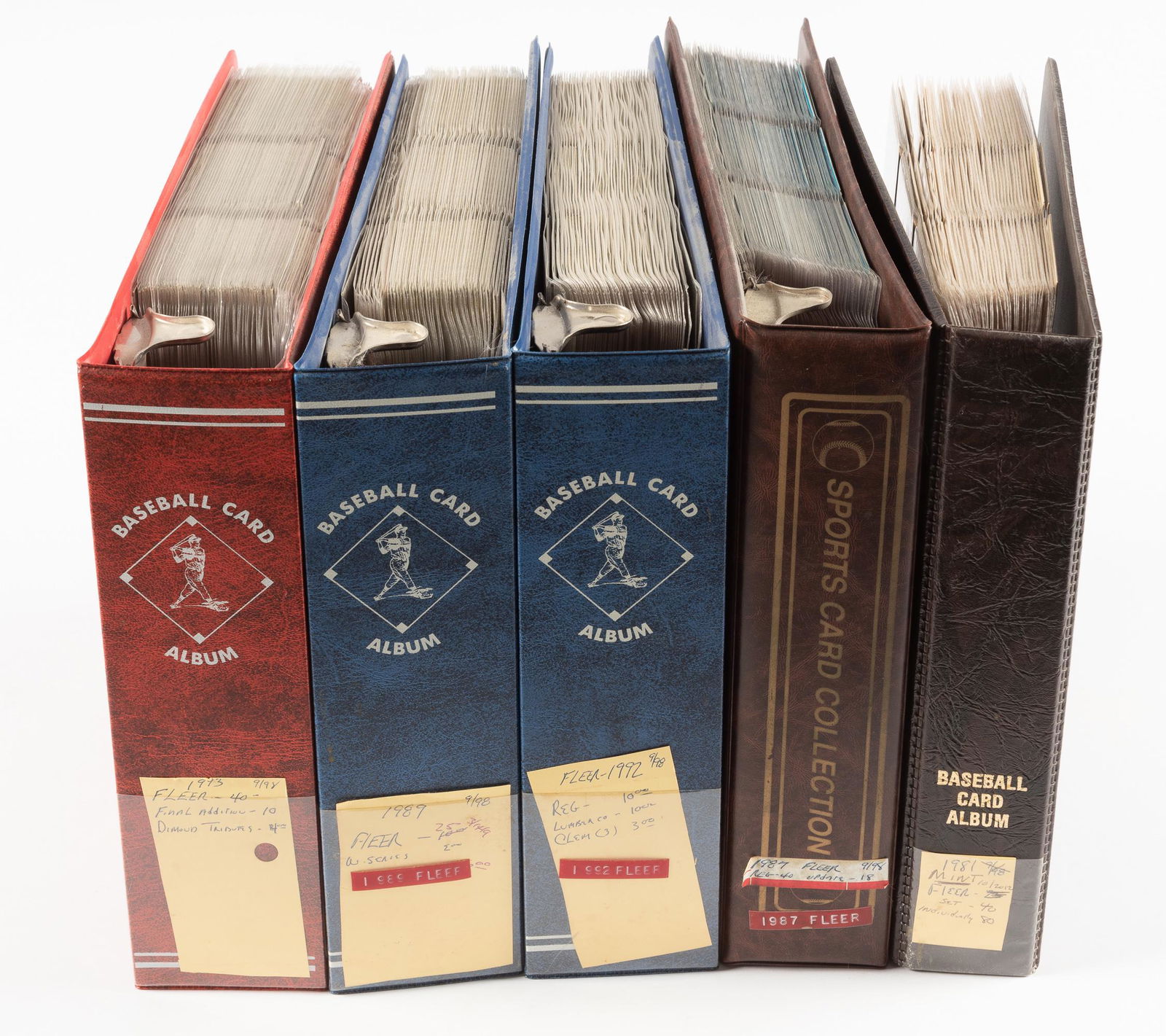 5 Fleer Baseball Sets (1 of 17)