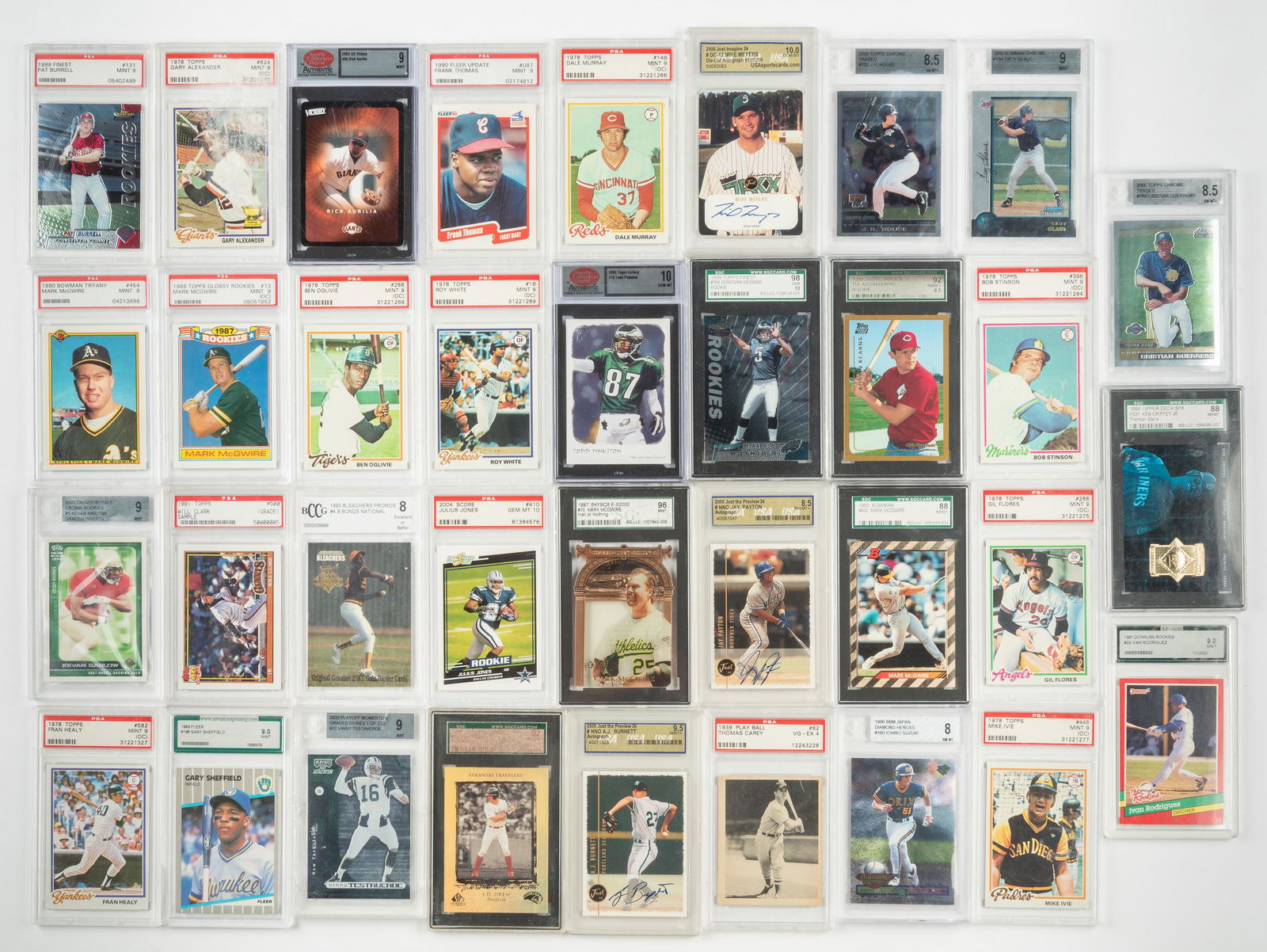 35 Graded Cards (1 of 4)