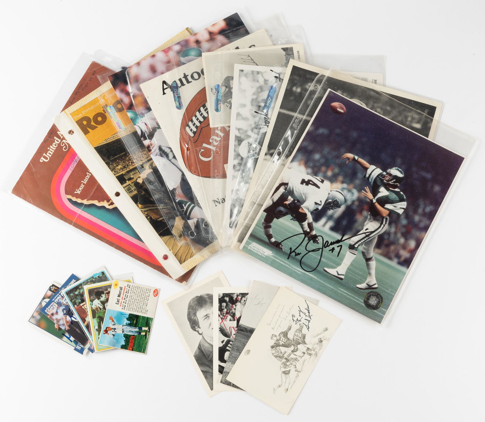 34 Autographed Football Items (1 of 5)