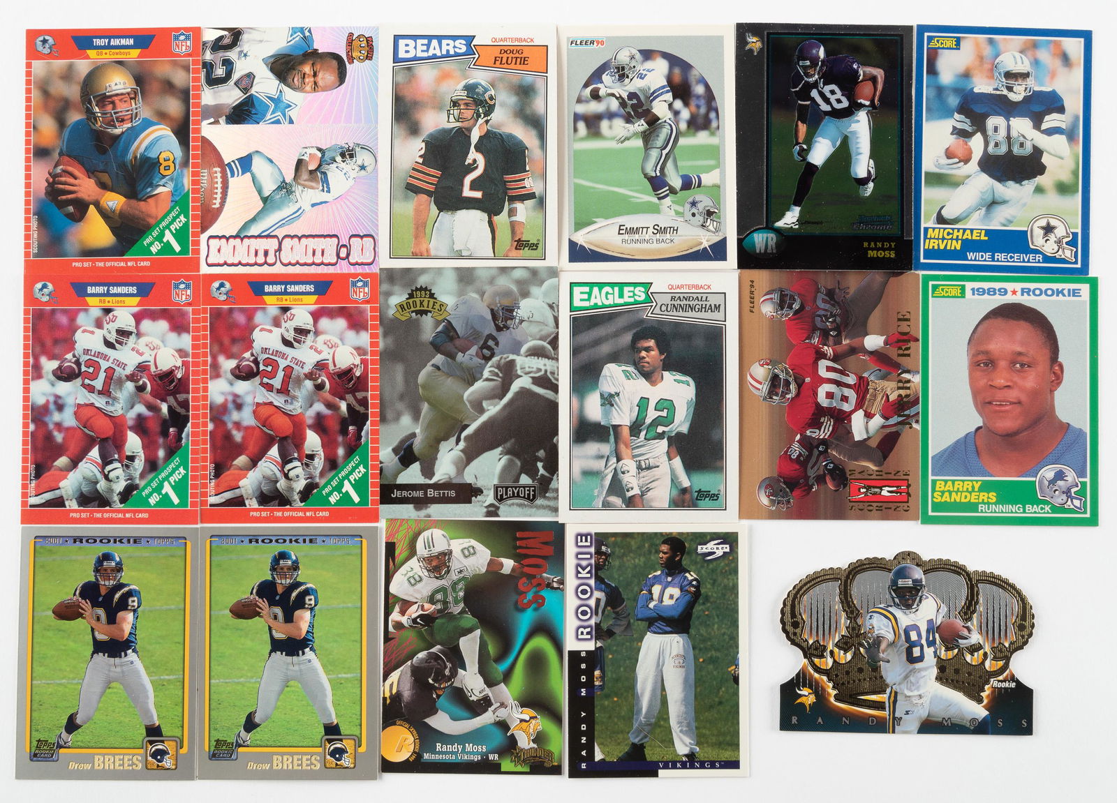 Over 500 Modern Football Cards (1 of 2)