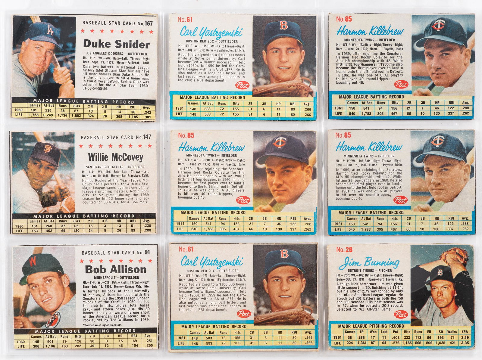 9 Post Cereal Cards (1 of 11)