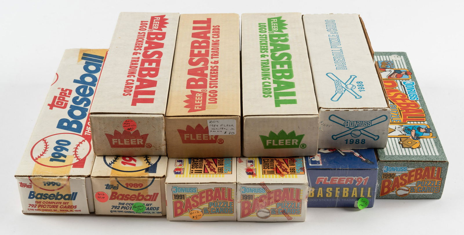 10 Baseball Factory Sets (1 of 11)