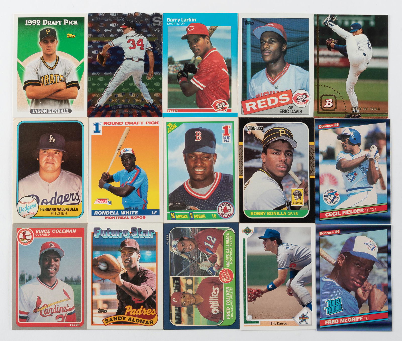 Over 400 Mostly Rookies Baseball Cards (1 of 2)
