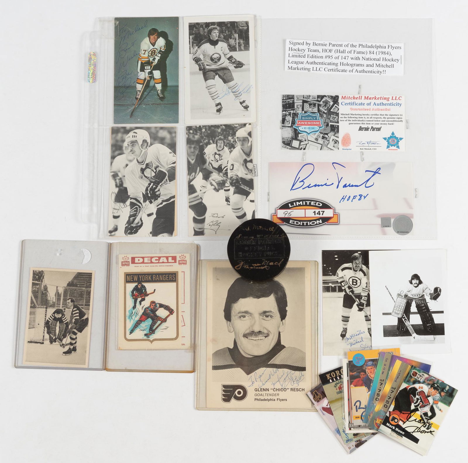 Group of Autographed Hockey Cards (1 of 7)