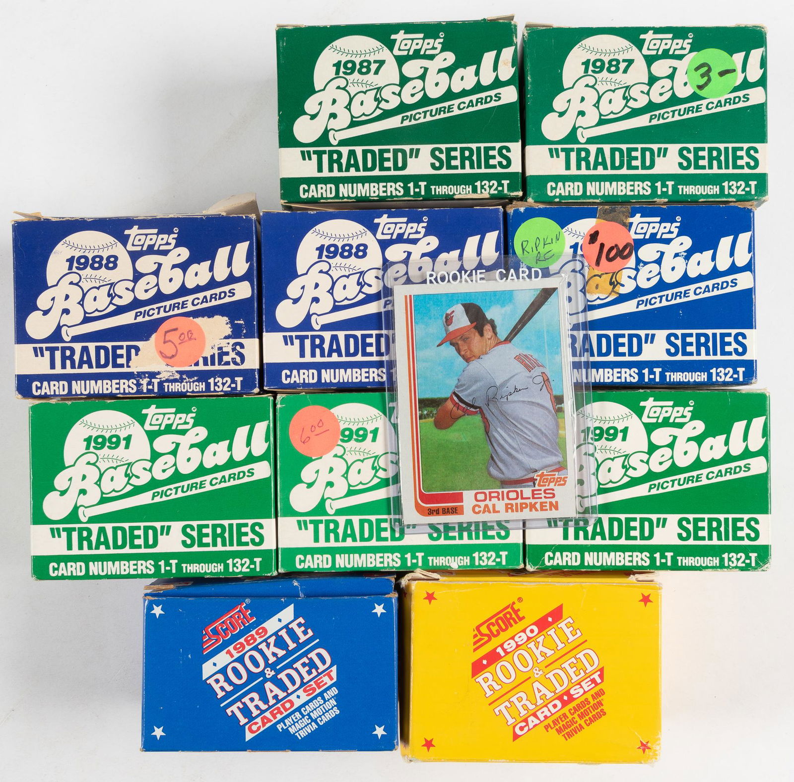 10 Baseball Traded Sets (1 of 13)