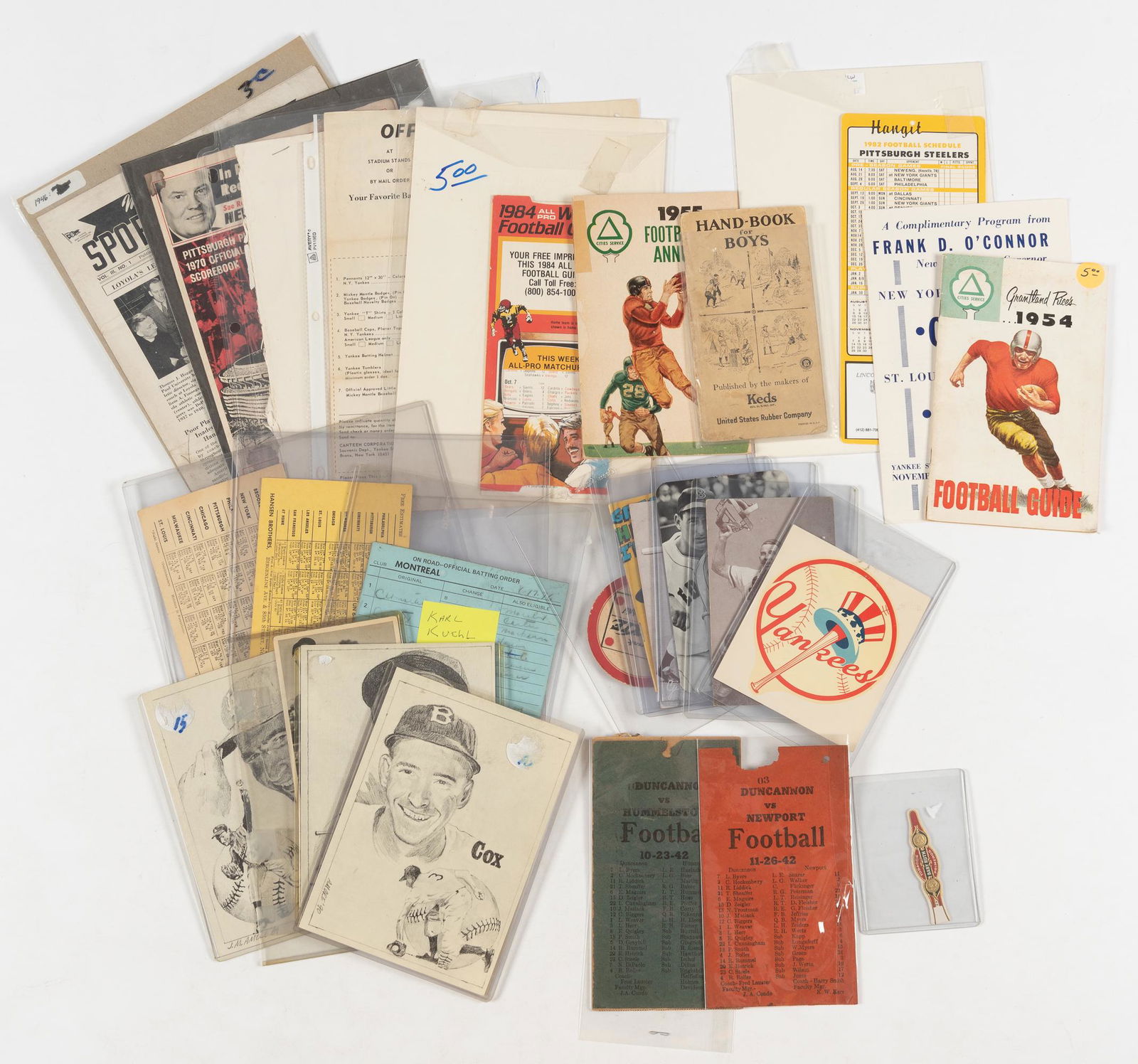 Group of Miscellaneous Sports Items (1 of 6)