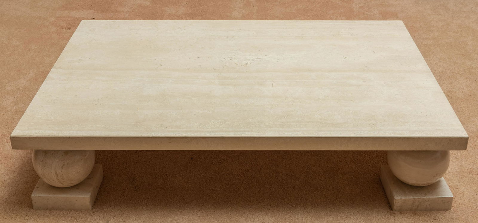 Italian Marble Low Coffee Table (1 of 3)