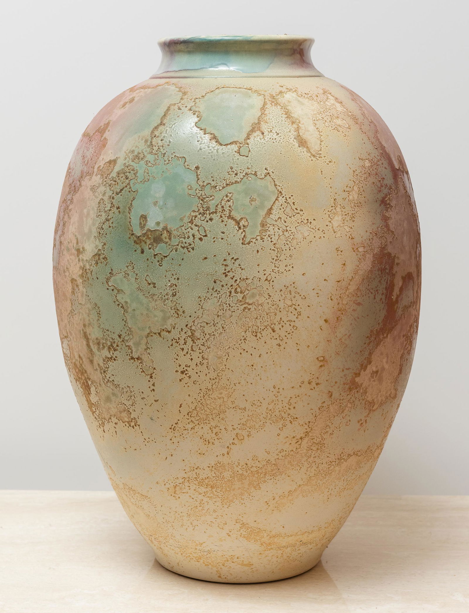 Tony Evans Raku Floor Vase (1 of 2)