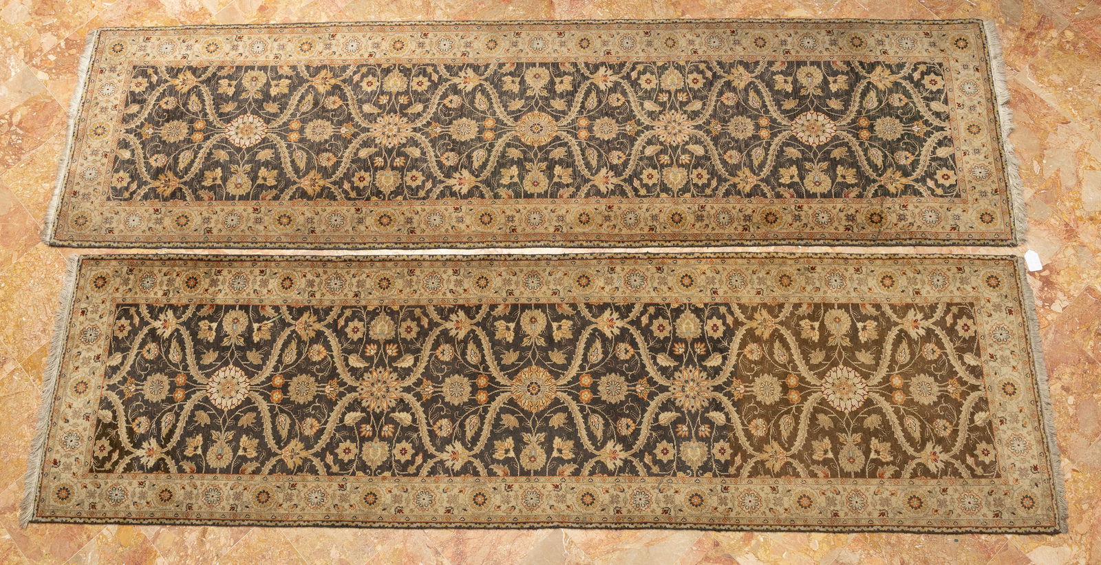 2 Contemporary Tabriz Runners (1 of 6)