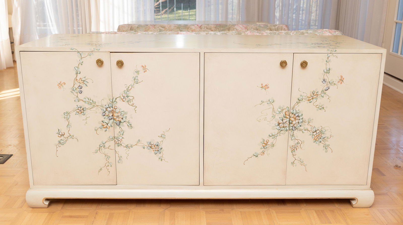 Custom Hand Painted Dressing Cabinet (1 of 4)