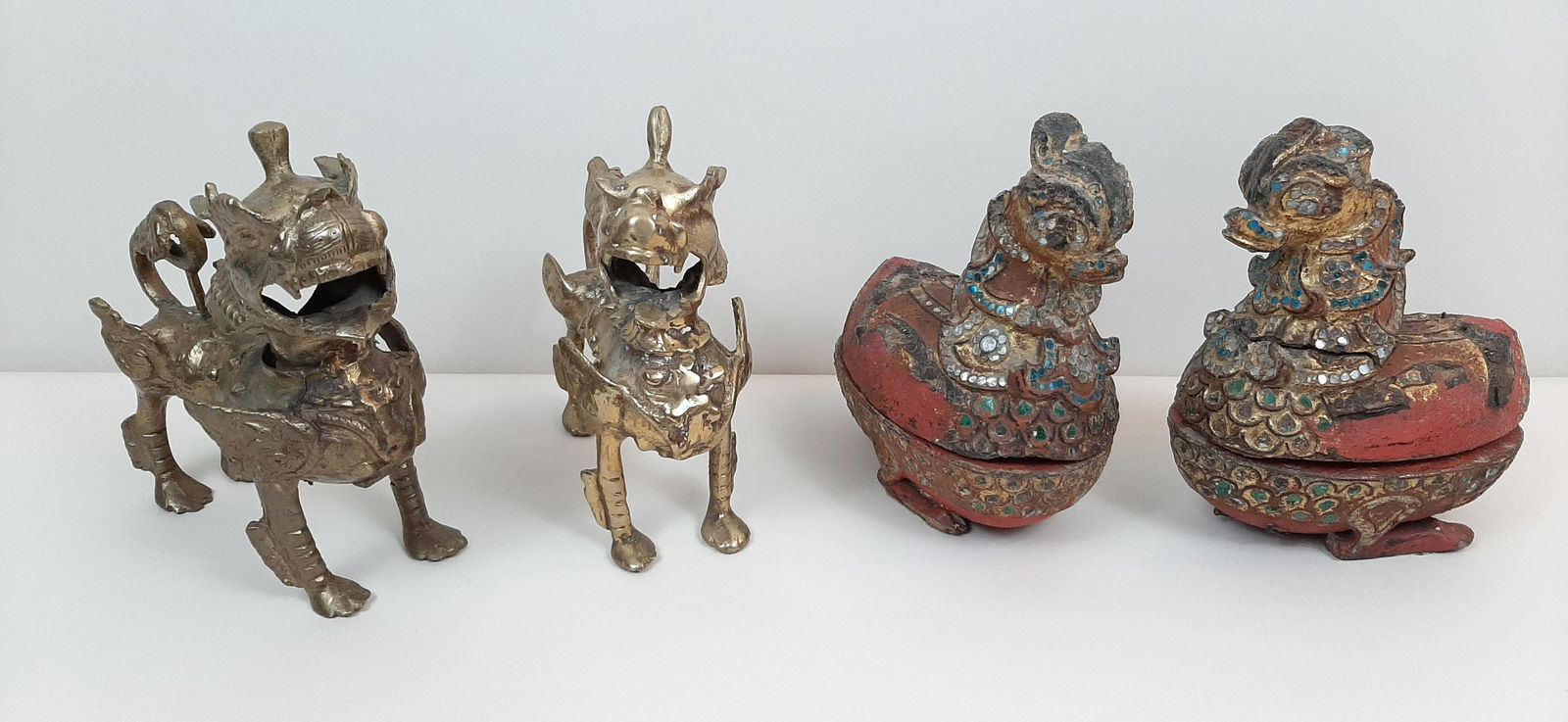 Two Pairs of Indonesian Figures (1 of 4)