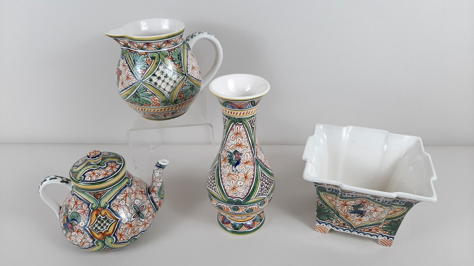 4 Pcs Handpainted Portuguese Ceramics incl. Nazari (1 of 5)
