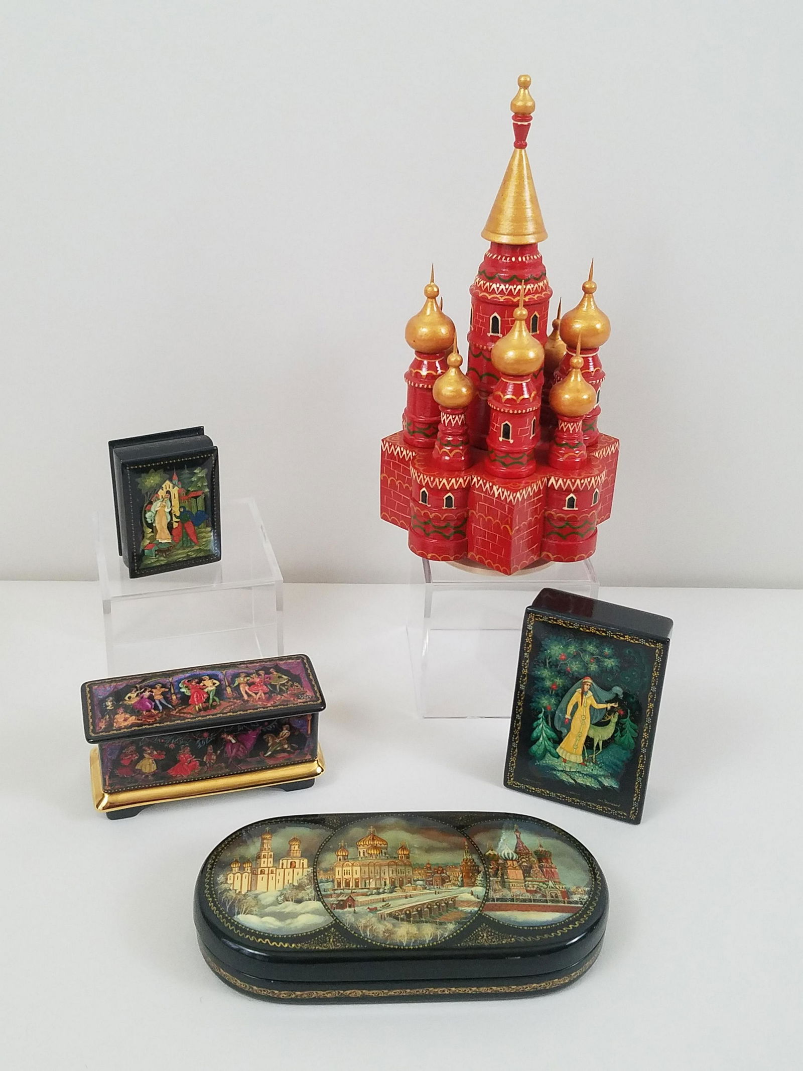 5 Russian Boxes incl Music (1 of 8)