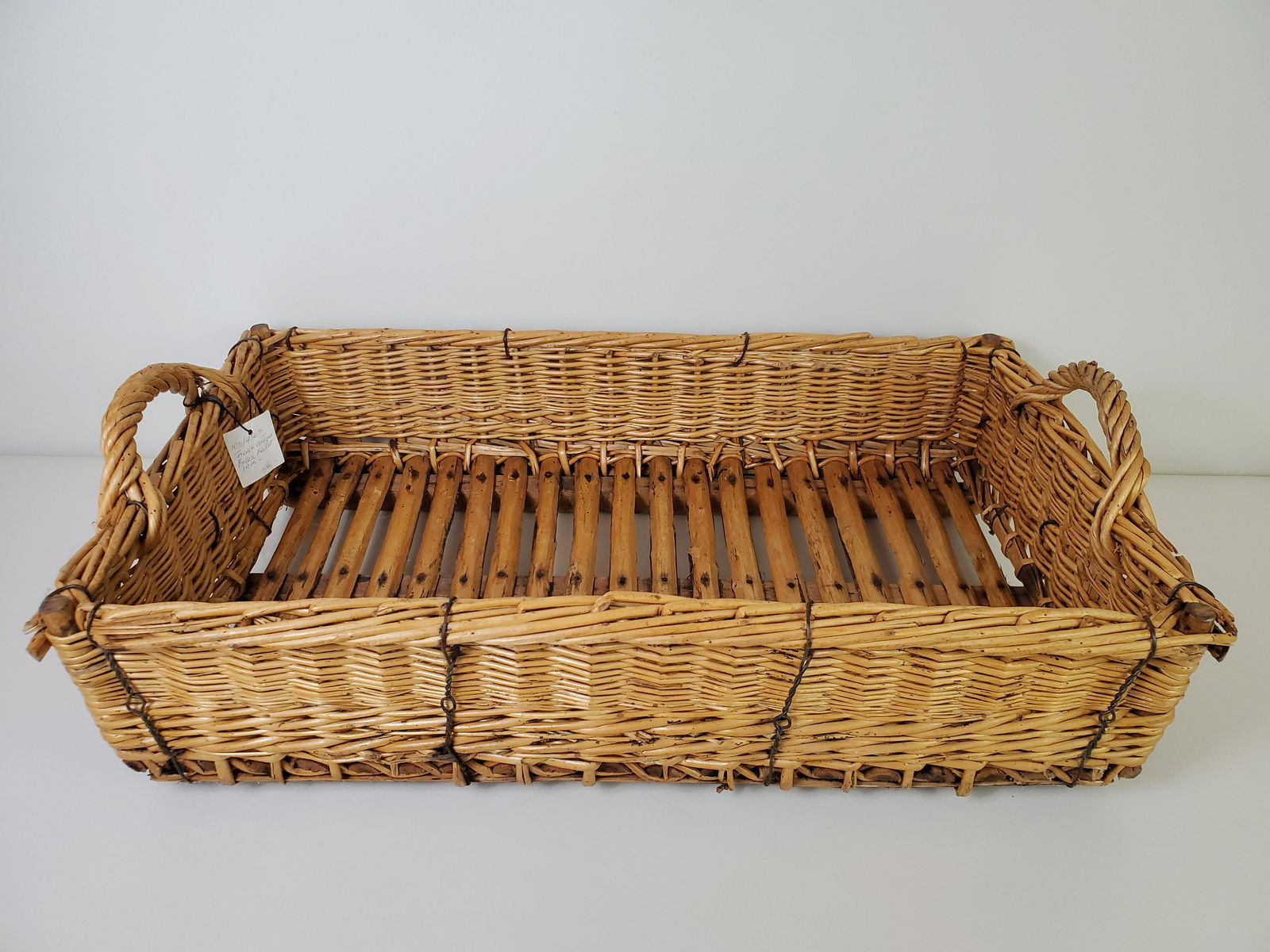 19th C French Bread Basket (1 of 2)