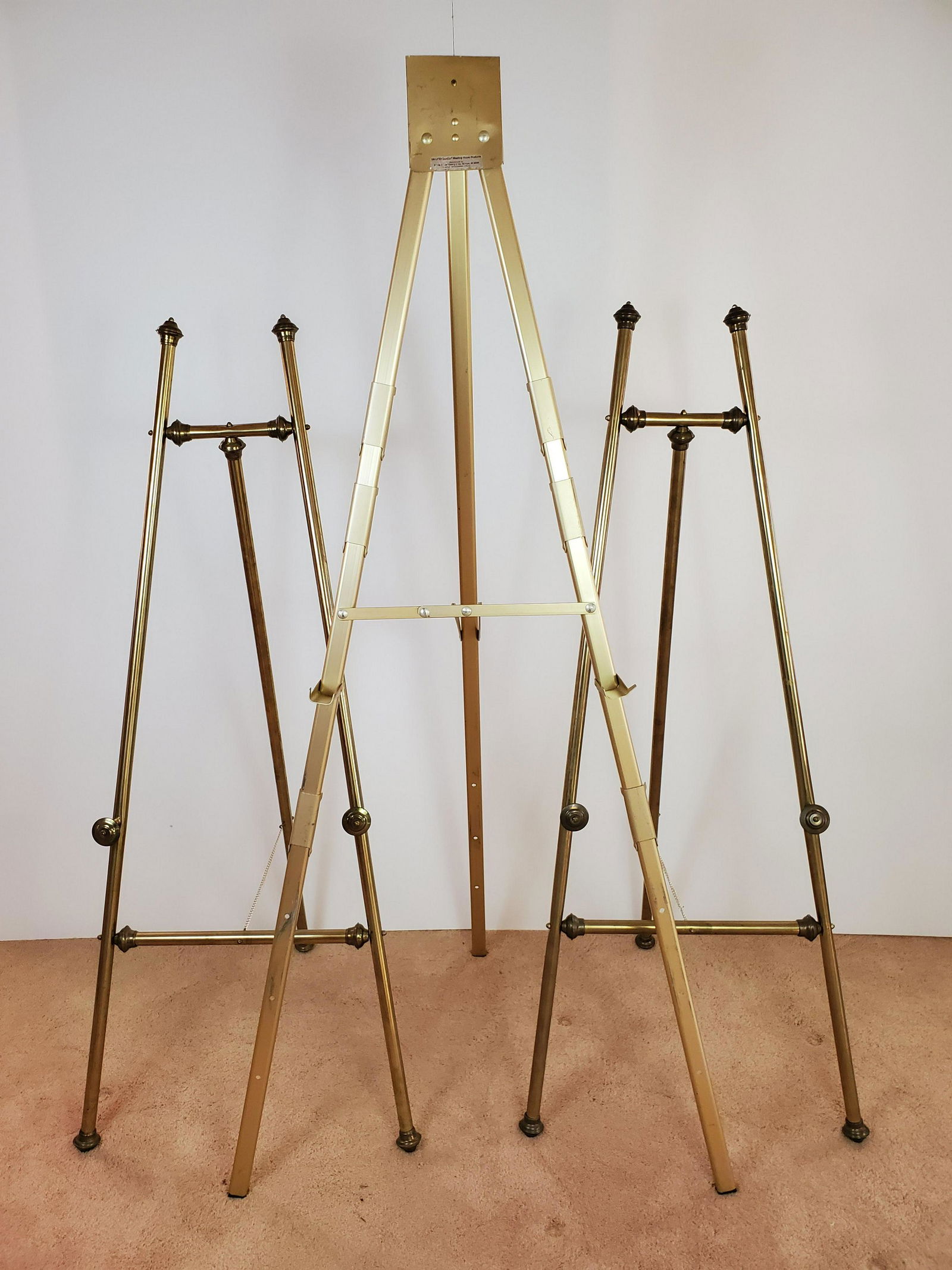 3 Brass Easels (1 of 7)